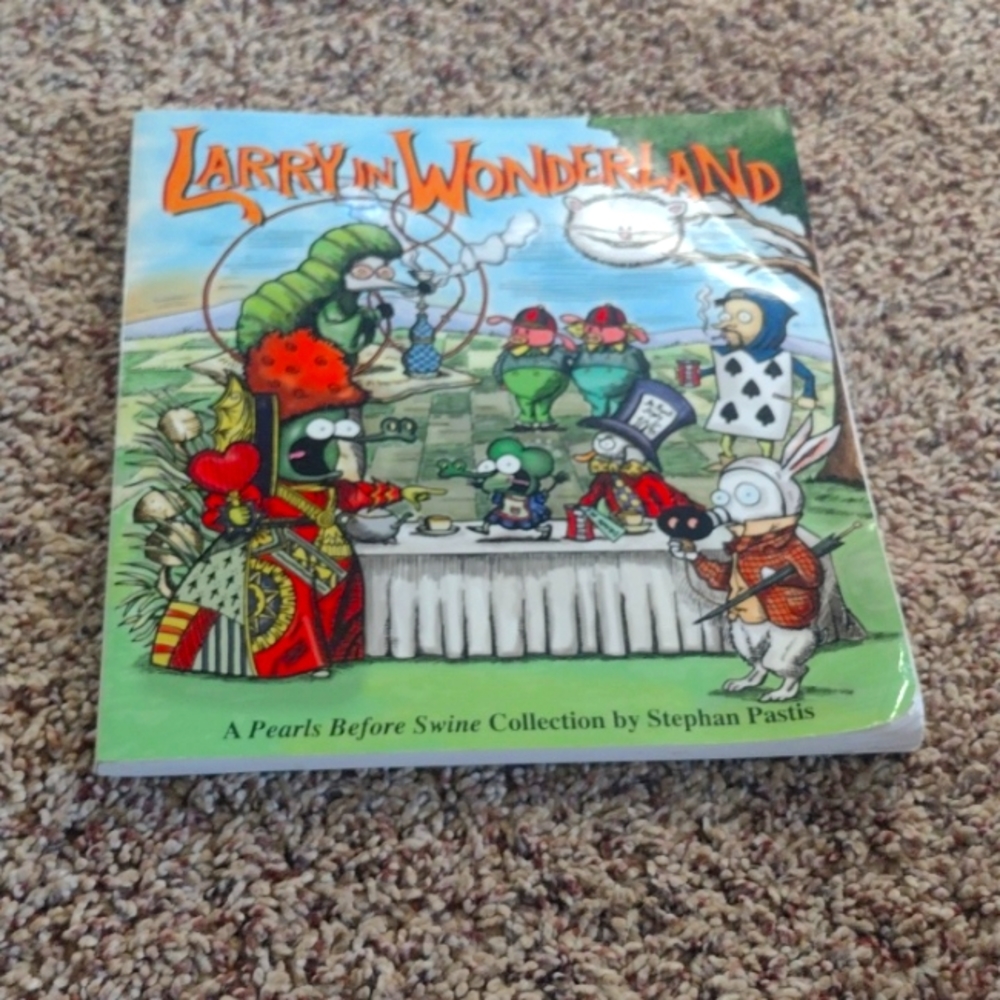 Larry in Wonderland book